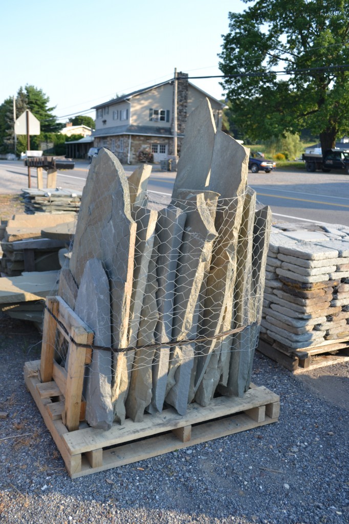 Irregular Flagstone pallet Pyle Bros. Building Stone Contrators